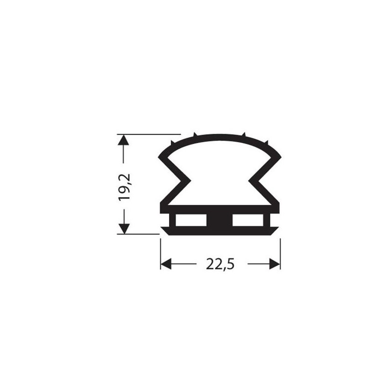 Joint longueur 4500 mm pour chambres froides