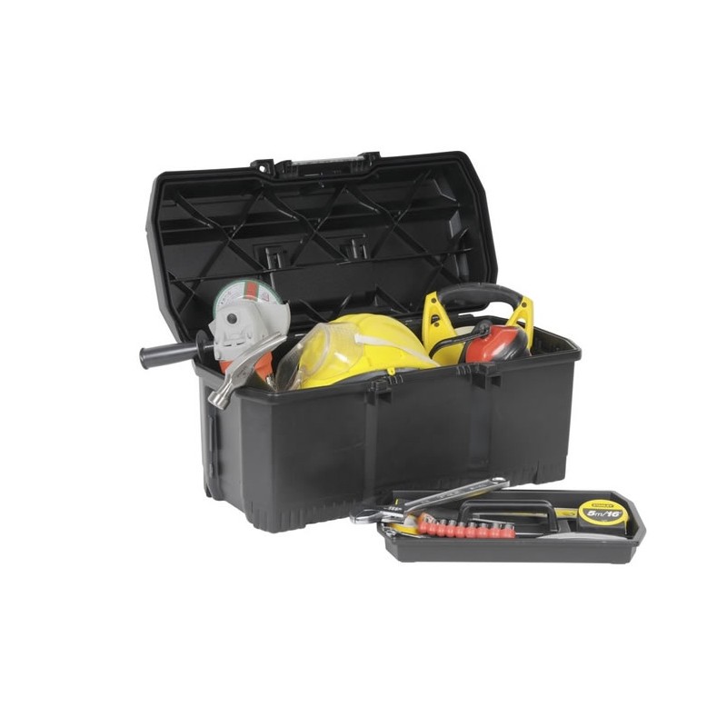 Boîte à outils 60 cm avec plateau intérieur amovible porte-outils