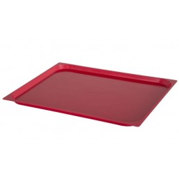 Plateau ABS 650 x 530 mm rouge