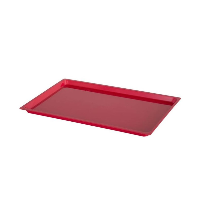 Plateau ABS 600 x 400 mm rouge