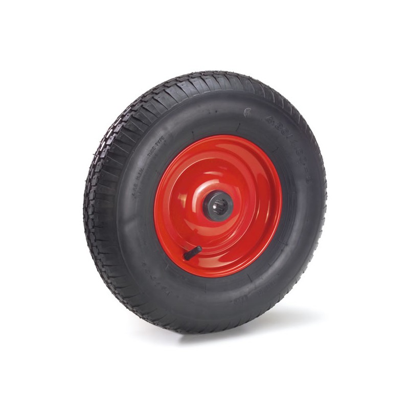 Roue gonflable 400 mm pneu avec crampons