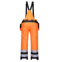 Pantalon d'hiver Orange Noir PW3 haute visibilité