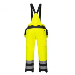 Pantalon d'hiver jaune Noir PW3 haute visibilité