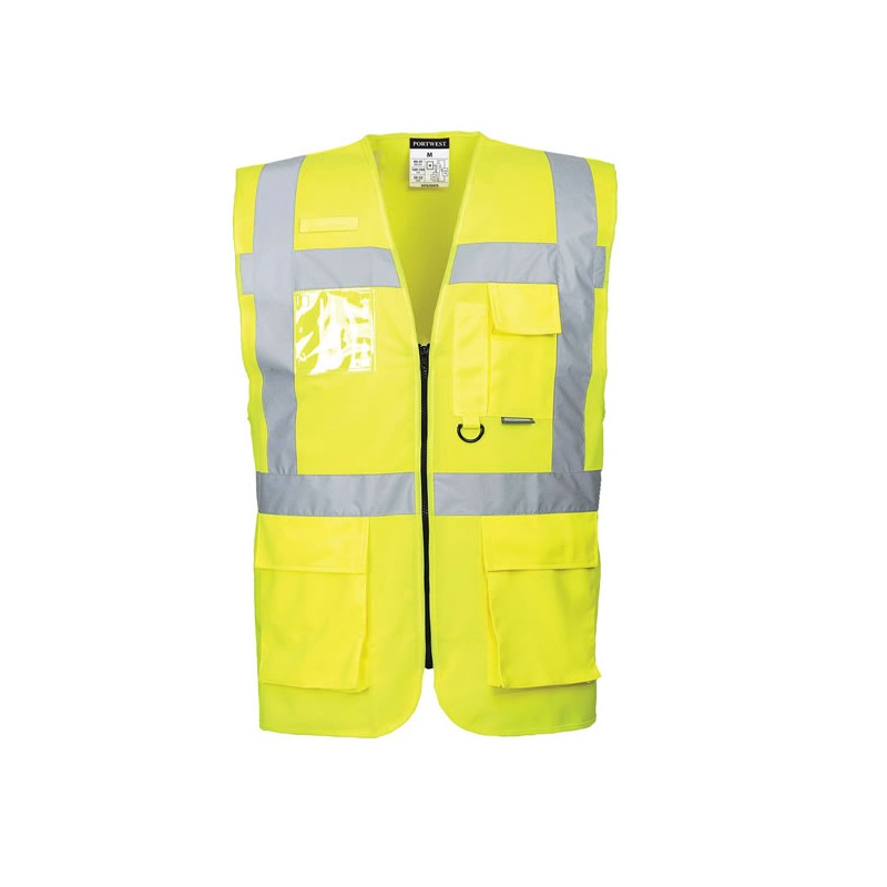 Gilet Executive de distanciation sociale 2m Jaune