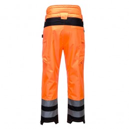 Pantalon extrême orange noir haute visibilité PW3