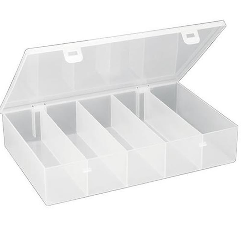 Boîtes de rangement rectangulaires en plastique, armoire à
