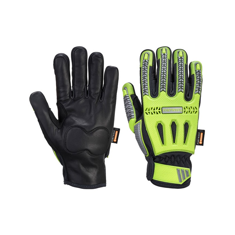 Gant Hiver Impact R3 Jaune Noir Gant Hiver Impact R3 Jaune Noir