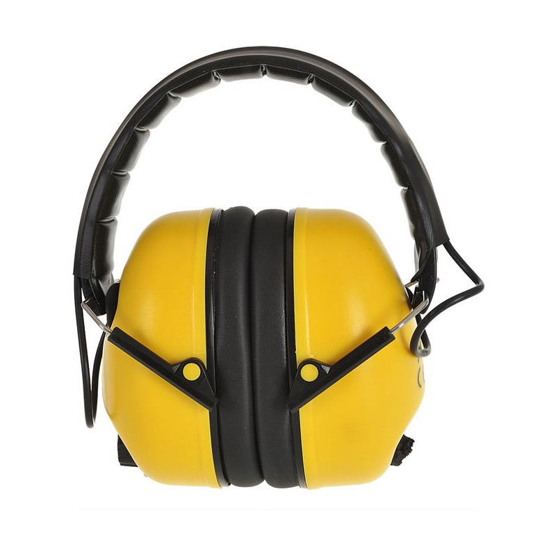 Lot de 10 casque anti-bruits électronique jaune (unité)