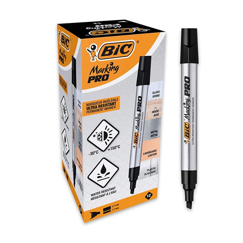 Marqueur permanent Bic Marking Pro noir