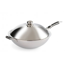 Wok inox pour induction