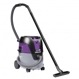 Aspirateur eau et poussières cuve polyéthylène 14 litres