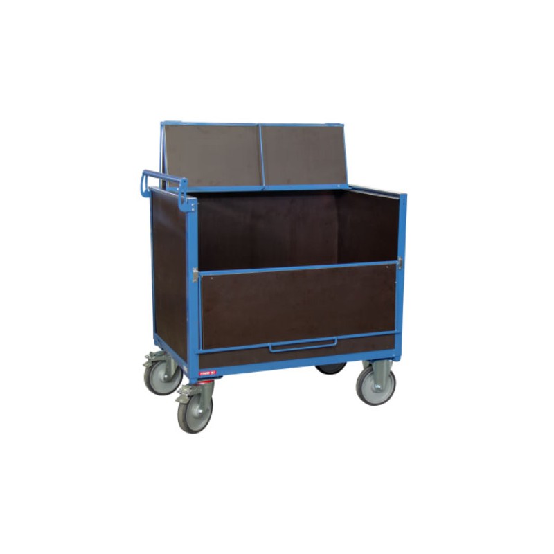 Chariot conteneur standard pour le transport et le stockage des marchandises