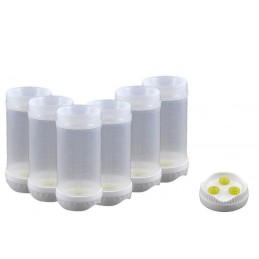 Bouteilles de réserves 473 ml avec membrane medium 3 trous