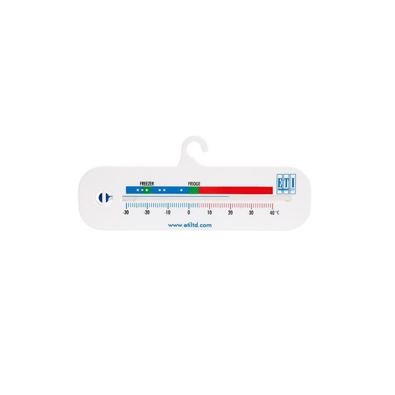 Thermomètre pour réfrigérateur horizontal